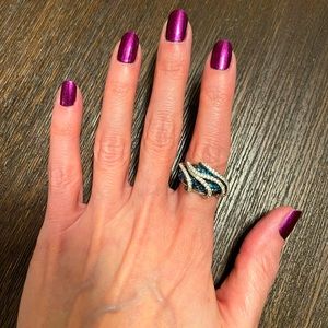 Swarovski Earth Ring, size 52, (women’s size 6)